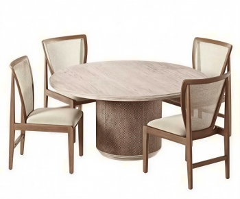 Modern Dining Table And Chairs-ID:489036086