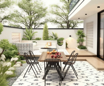 Modern Courtyard/landscape-ID:896228082