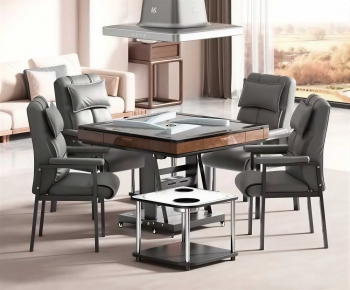 Modern Mahjong Tables And Chairs-ID:715595961