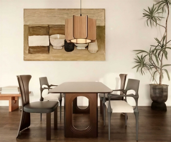 Modern Dining Table And Chairs-ID:453222043