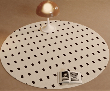 Modern Circular Carpet-ID:968244085