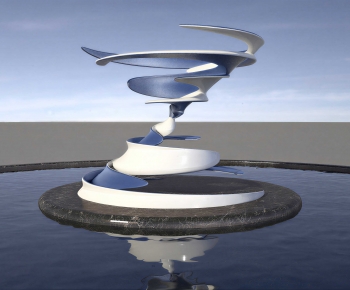 Modern Sculpture Sketch-ID:733025073