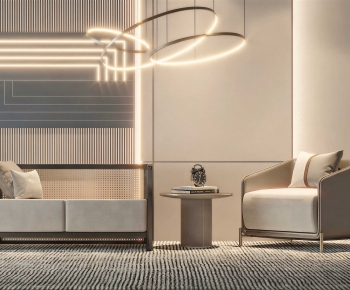 New Chinese Style A Sofa For Two-ID:364869128