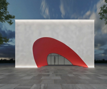 Modern Public Building-ID:422673945