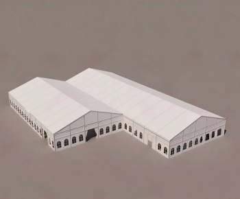 Modern Industrial Building-ID:567574987