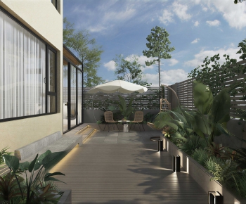 Modern Courtyard/landscape-ID:544302947