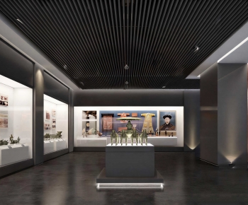 New Chinese Style Exhibition Hall-ID:150901087