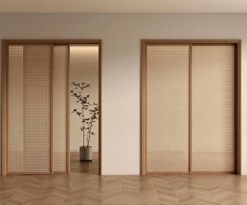 Modern Wooden Screen Partition-ID:513957021