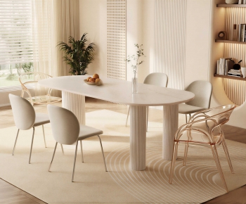 Modern Dining Table And Chairs-ID:459985975