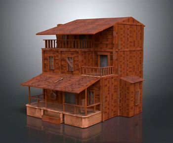 Modern Building Appearance-ID:486150034