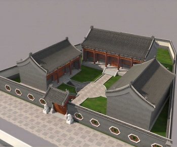 Chinese Style Residential Building-ID:154580129