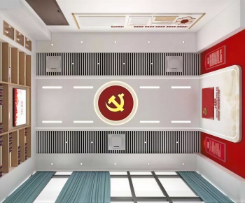 Modern Exhibition Hall-ID:402508025