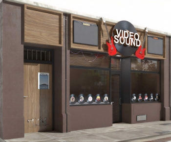 Modern Facade Element-ID:356982954
