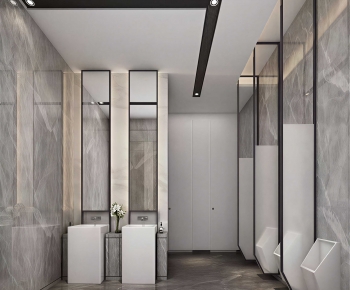 Modern Public Toilet-ID:885672095