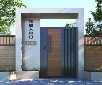 Modern Single Door-ID:743782042