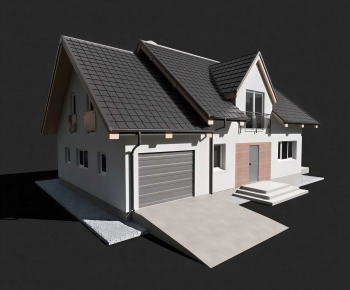 Modern Detached Villa-ID:797529946