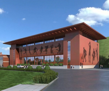 Modern Building Appearance-ID:913729919