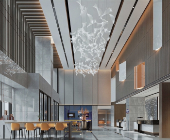 New Chinese Style Reception Hall-ID:460799931