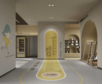 Modern Children's Reading Room-ID:399339225