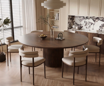 Modern Dining Table And Chairs-ID:641289009