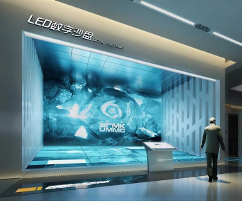 Modern Exhibition Hall-ID:346014021