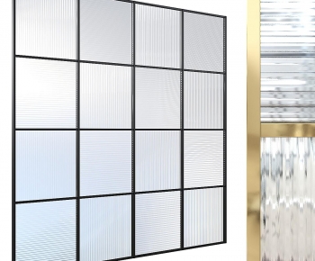 Modern Glass Screen Partition-ID:193334105