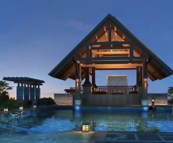 Modern Swimming Pool-ID:567645077