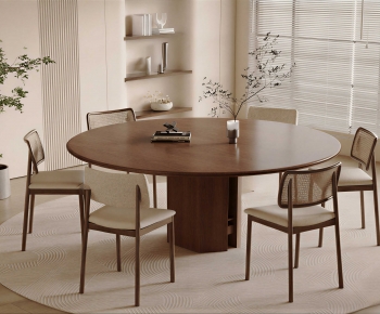 Modern Dining Table And Chairs-ID:160743955