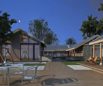 Modern Building Appearance-ID:549989943