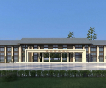 Modern Architecture Of Artistic Style-ID:365819936