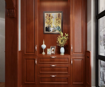 Modern Entrance Cabinet-ID:372300111