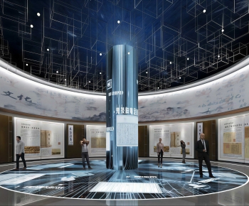 New Chinese Style Exhibition Hall-ID:948899039