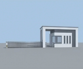 Modern Security Booth-ID:388866901