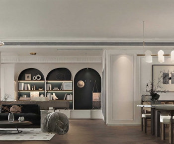 Modern A Living Room-ID:373894939