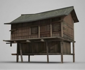 Chinese Style Ancient Architectural Buildings-ID:832956081