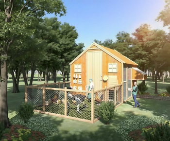 Modern Building Appearance-ID:262141948