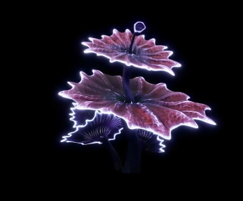 Modern Flowers And Grass-ID:305214883