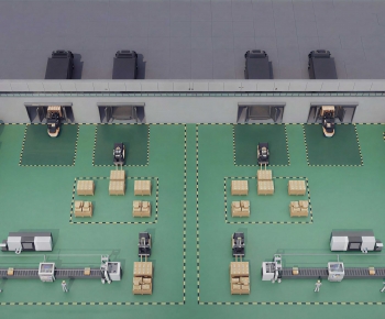 Modern Factory Floor/warehouse-ID:557373059
