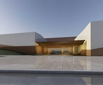 Modern Building Appearance-ID:469949224
