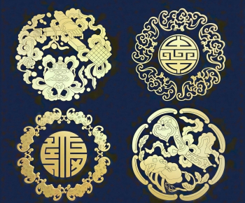 Chinese Style Carving-ID:125175951