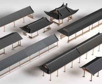 Modern New Chinese Style Chinese Style Gallery Frame-ID:100679441