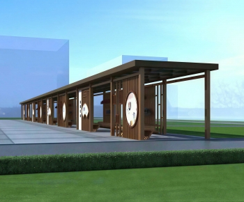 New Chinese Style Pavilion-ID:754449417