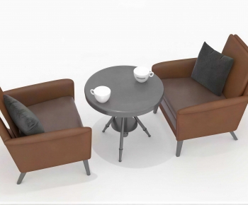 Nordic Style Leisure Table And Chair-ID:127556097