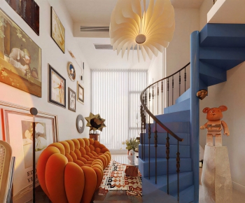Modern A Living Room-ID:908531904