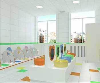 Modern Children's Kindergarten-ID:616516112