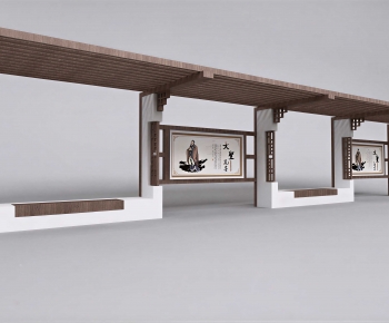 New Chinese Style Gallery Frame-ID:884381065