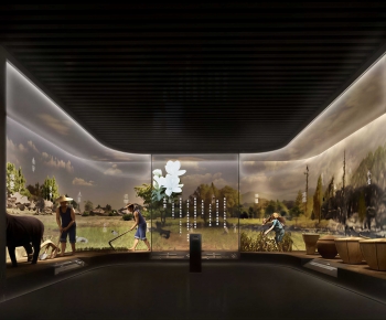 Modern Exhibition Hall-ID:575042017