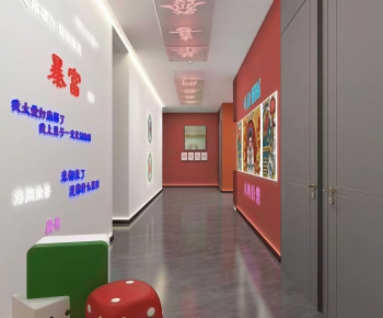 Modern Corridor/elevator Hall-ID:160267115