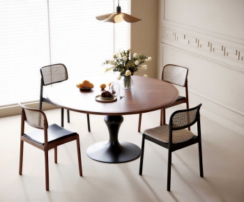 Modern Dining Table And Chairs-ID:731484898
