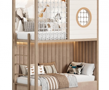 Modern Bunk Bed-ID:712480072